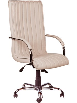 Bubu Home Vera Nikelajlı Ofis Müdür Koltuğu 691