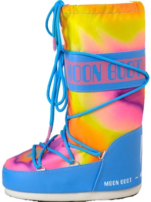 Moon Boot Icon Tie Dye Kadın Kar Botu