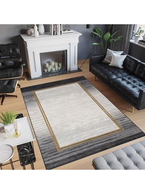 Rovigo Home Dijital Baskı Yıkanabilir Kaymaz Taban Salon Halısı ve Yolluk   RVG0708
