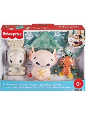 Fisher-Price Duyuları Harekete Geçiren Oyun Seti BPA İçermeyen Yumuşak Malzeme ile 0+ Yaş