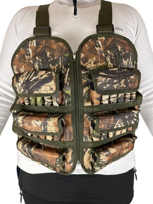 Uyğurca Ayarlı Kolonlu Avcı Yeleği -36 Fişek Kapasiteli