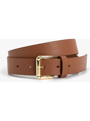 Koton Kemer Deri Görünümlü Metal Tokalı