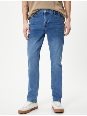 Koton Slim Fit Kot Pantolon - Brad Jean