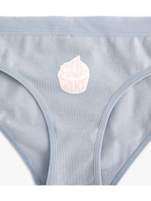 Koton Brief Külot Cupcake Baskılı Pamuklu