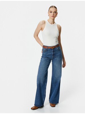 Koton Fitilli Atlet Halter Yaka Basic