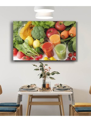 Meyve Sebze Meyve Suyu Cam Tablomiyrem 36X23-MIYREM