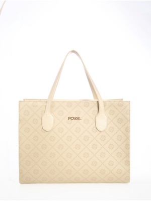 Fossil Bej Kadın 33X26X14 cm Çapraz Çanta 05FM24Y1008