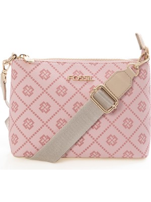 Fossil Pembe Kadın 21X15X8 cm Çapraz Çanta 05FM24Y1002