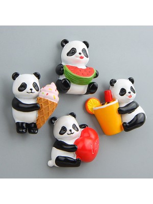 Qiuhong Shop D Stili Ute Panda Buzdolabı Sticker Odası Mesaj Çubuğu Buzdolabı Buzdolabı Mıknatısı Sticker Çocuk Doğum Günü Hediyesi Hatıra Ev Dekor (Yurt Dışından)