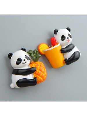 Qiuhong Shop D Stili Ute Panda Buzdolabı Sticker Odası Mesaj Çubuğu Buzdolabı Buzdolabı Mıknatısı Sticker Çocuk Doğum Günü Hediyesi Hatıra Ev Dekor (Yurt Dışından)