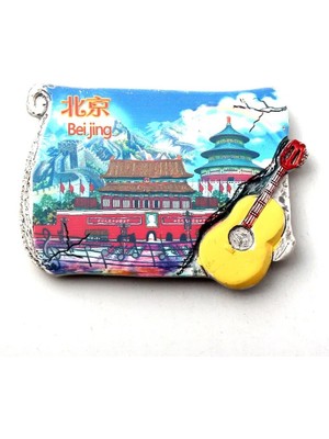 Qiuhong Shop NO.551 Stili Tian Tan Çin Seddi Tian An Men Beijing Buzdolabı Mıknatısları 3D Buzdolabı Mıknatısı Sticker Seyahat Hatıra Mutfak Dekorasyon (Yurt Dışından)