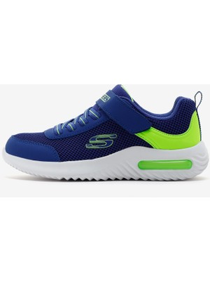 Skechers Bounder-Tech Büyük Erkek Çocuk Mavi Spor Ayakkabı 403748L Bllm