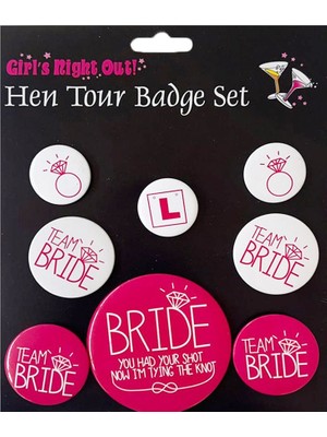 Kikajoy Bride To Be Party Pin