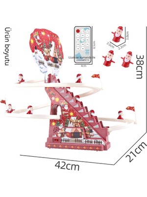 Decisivemicro Noel Hediyesi Elektrikli Slayt Parça Oyuncak (Yurt Dışından)
