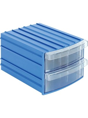 Sembol Plastik Oval 2 Çekmeceli Kutu Y-112 1 Koli (24 Adet)