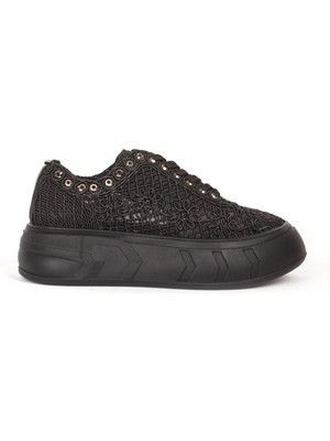 Dericlub 7962 Kadın Transparan Sneaker