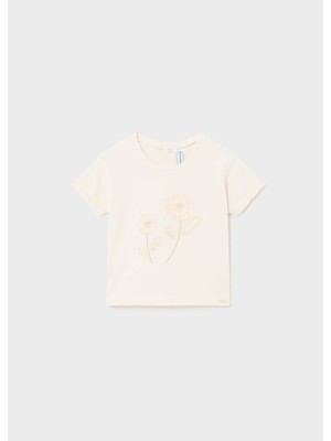 Mayoral Kız Bebek Çiçekli Tshirt