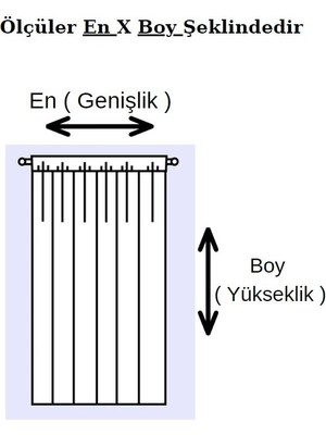 Pamukidea Mavi Çıpa Baskılı  Pamuklu Sade Düz Keten + Tahta Baskı Güneşlik Buldan - Bodrum Perdesi