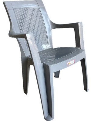 Capissi Plastik Sandalye 4 Adet Holiday Sultan Bahçe Teras Balkon Mutfak Sandalyesi