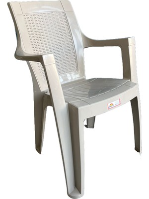 Capissi Plastik Sandalye 4 Adet Holiday Sultan Bahçe Teras Balkon Mutfak Sandalyesi