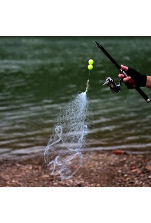 Alloy Net Loop Design Balıkçılık Ağı, Halatla Balık Tutmak için (Kırmızı) :  : Spor ve Outdoor