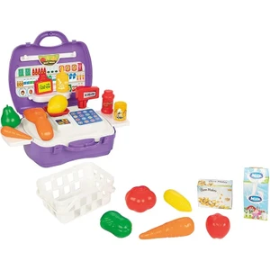 Aksesuarlı Çantalı Market Seti 24 Parça