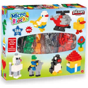 Micro Bloklar 588 Parça Kutulu
