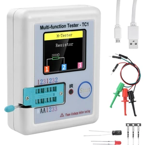Silhouette Lcr-Tc Çok Metre Transistör Test Cihazı Diyot Triyot Kapasitör Direnç Test Ölçer Mosfet Npn Pnp Triyak Mos (Yurt Dışından)