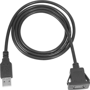 Silhouette Araba Dash Kurulu Gömme Montaj USB Erkek - Dişi Soket Uzatma Paneli Kablosu 1 M (Yurt Dışından)