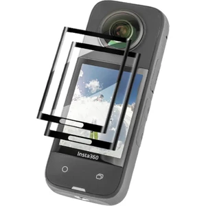 Silhouette INSTA360X3 Temperli Cam Filmi Hd Ekran Koruyucu 2 Adet Kavisli Koruyucu Film Koruyucular Aksesuarları (Yurt Dışından)