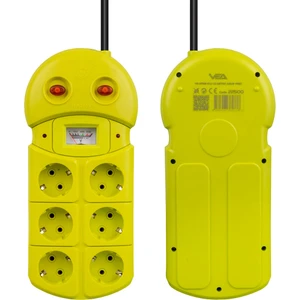 Vea VE-970B 6'lı 1.5 Metre Grup Priz