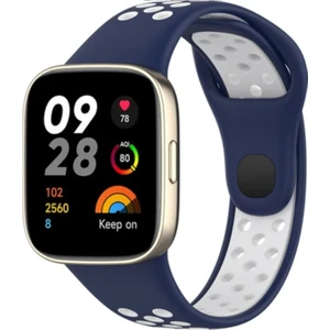 Xiaomi Redmi Watch 3 Active 1.83 Inch Için Uyumlu Delikli Silikon Kordon KAYIŞ-KY89