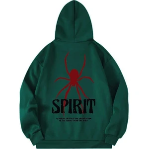 Unisex Spirit Baskılı Sweatshirt