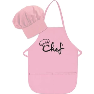 Çocuk Şef Önlük / Okul Etkinlik Önlük / Aşçı / Çocuk Mutfak Önlük / Desenli Önlük / Baskılı Önlük