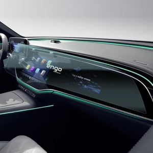 Mercedes E180 Ekran Koruyucu Multimedya + Yolcu Ekranı W214 Şeffaf