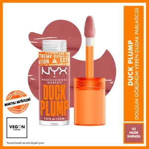 Nyx Professional Makeup Duck Plump Dolgun Görünüm Veren Dudak Parlatıcısı - 03 Nude Swings
