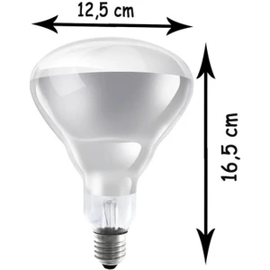 Infrared BR40 Clear 250W E27AMPUL