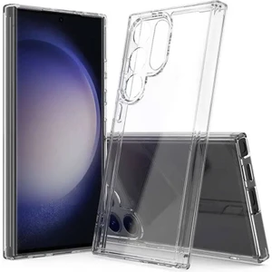 Case 4u Galaxy S24 Ultra Uyumlu Kılıf Darbe Emici Köşe Korumalı Anti Shock Şeffaf Silikon 2mm Şeffaf