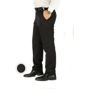 Gambia Outdoor'S Erkek Kahve Klasik Keten Pantolon Büyük Beden Rahat Kalıp Baba