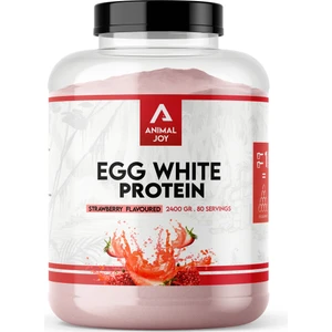 Animal Joy Egg White Protein Tozu Çilek Aromalı 2400 gr