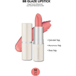 Bb Glaze Ruj 02 Soft Pınk 4 gr