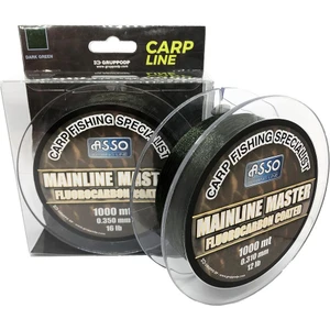 Mainline Master Carp Fc Coated 1.000M Carp Line Dark Green Misina