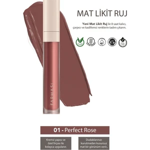 Mat Likit Ruj 01 Perfect Rose