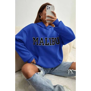 Unisex Malibu Baskılı Sweatshirt