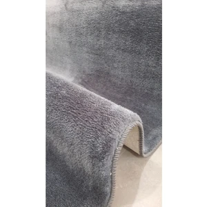 Antrasit Post Peluş Yumuşak Yıkanabilir Kaymaz Dot Taban Salon Koridor Çocuk Halısı