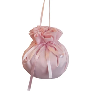 Moda Nur Pembe Gelin Takı Kesesi, Kına Kesesi, Gelin Çantası,parti Çantası Gelin Aksesuarları