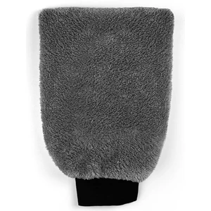 Oto Yıkama ve Cila Eldiveni Mikrofiber Gri