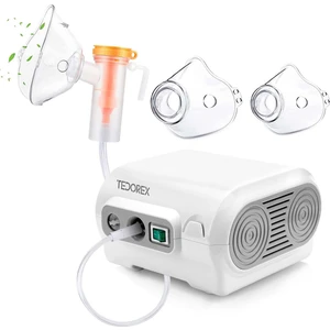 Tedorex Kompresörlü Nebulizatör Buhar Makinesi Hava Makinesi Buhar Cihazı Nebulizatör Hava Cihazı Nebülizatör Çocuk ve Yetişkin Kullanımına Uygun Nebulizatör
