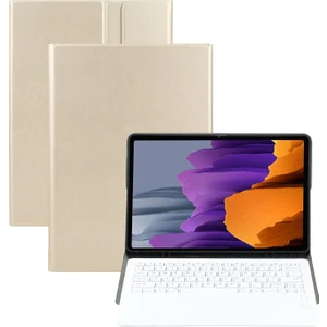 Samsung Tab S7 Fe  12.4 Inç Uymlu Bluetooth Türkçe Q Klavyeli Kılıfı (Tablet Değildir) Kapak