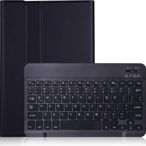 Samsung Galaxy Tab S6 Lite 10.4 SM-P610/P615 Için Çıkarılabilir Bluetooth Klavyeli Klavye Kılıfı